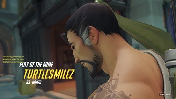 [Overwatch] | Play of The Game - Hanzo | No.1