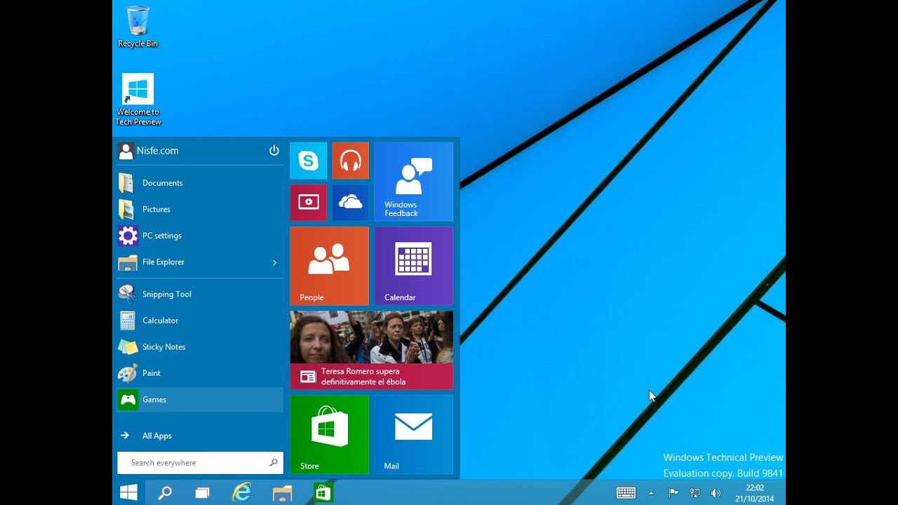 Cómo instalar Windows 10 Technical Preview - YouTube
