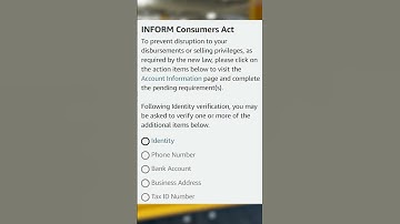 What Amazon Sellers Need to Know About the INFORM Consumers Act