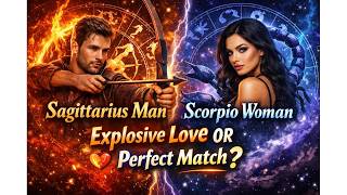 Sagittarius Man & Scorpio Woman: Explosive Love or Perfect Match? 🔥💔