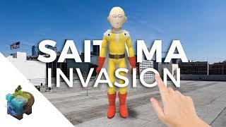 Saitama Invasion! - Apple ARkit   They are Everywhere : Assemblr