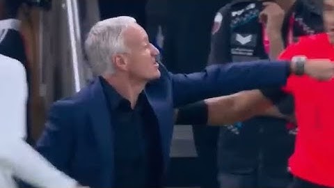 Les réactions hystériques de Deschamps quand Mbappé égalise en finale