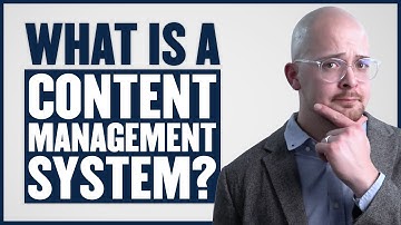 What is a CMS or Content Management System in Marketing / Web Design?