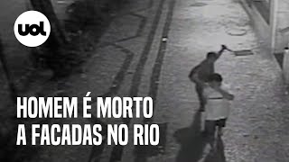 Homem é morto a facadas na Tijuca, zona norte do Rio screenshot 3