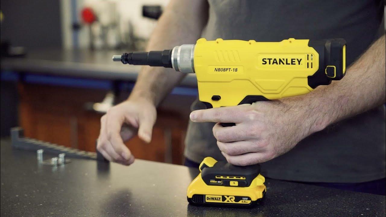 How to Set Up the NB08PT18 Cordless Rivet Nut Tool in Pull to Force