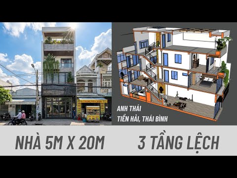 Video NHÀ ANH THÁI 5X20M - 3 TẦNG LỆCH - youtube