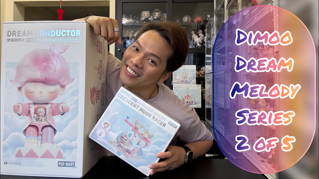 dimooU・x・U Dimoo Dream Melody Series 2 of 5 || Unboxing Popmart Dimoo
