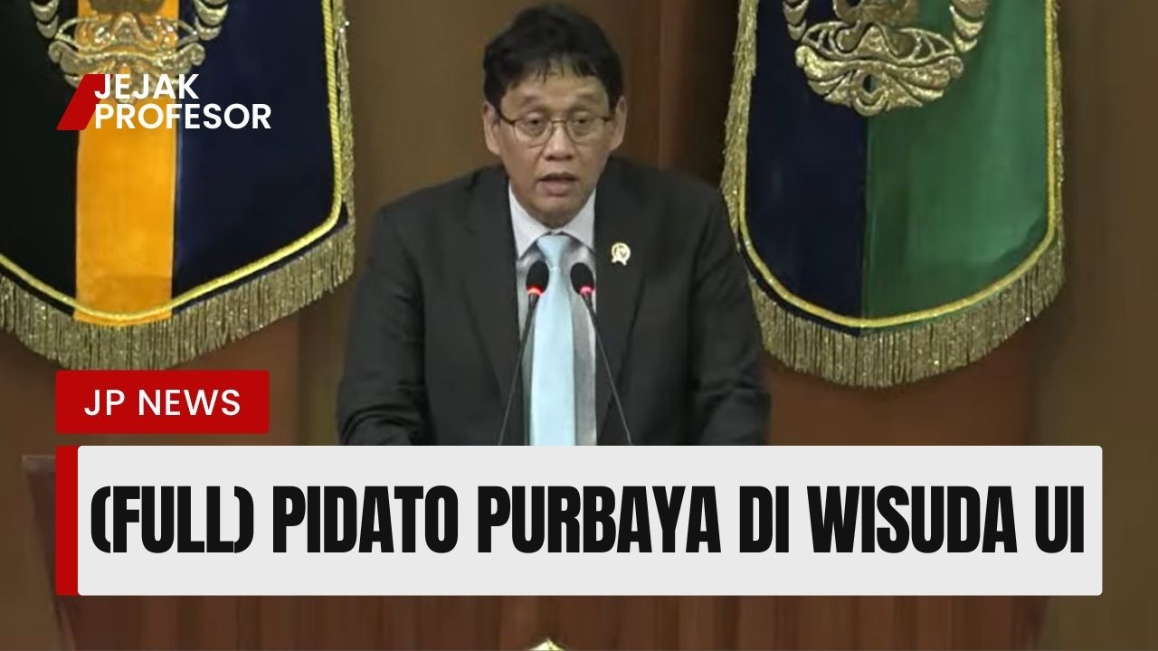 (FULL) Pidato Purbaya di Wisuda UI: Purbaya Bicara Ekonomi, Demo Mahasiswa, dan Pesan untuk Lulusan