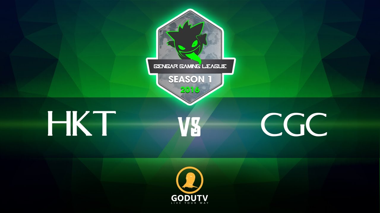HKT vs CGC [Game 1] | Gengar Gaming league season 1 | GoduTV Dota
