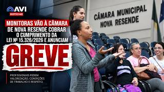School monitors head to Nova Resende City Council to demand compliance with the law and announce ...