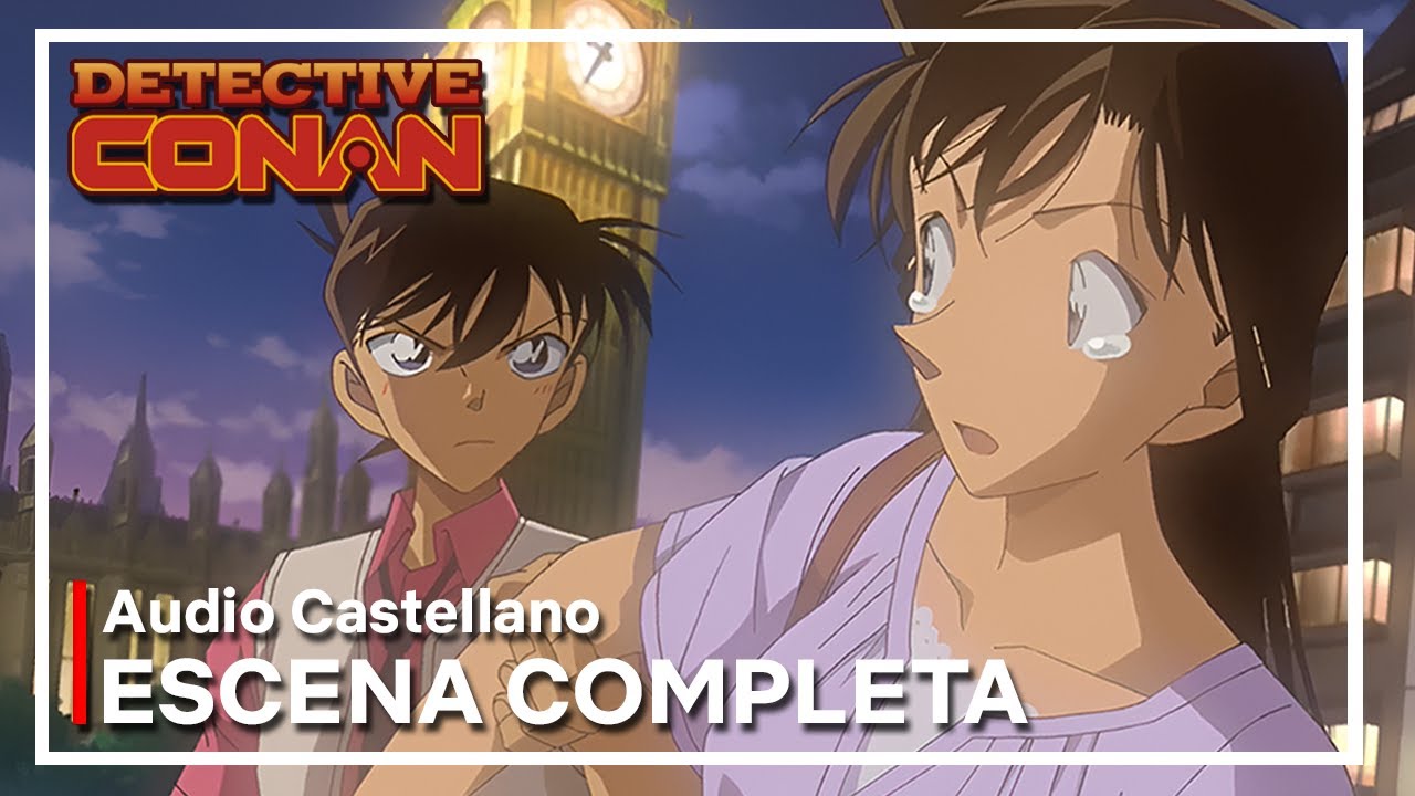 DETECTIVE CONAN (Audio Castellano) | ¡Shinichi Kudo se declara a Ran en Londres! | Episodio 617
