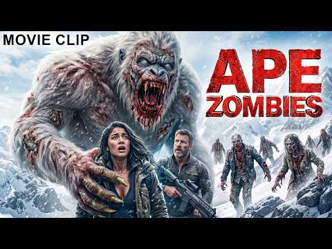 APE ZOMBIES - Hollywood Movie Hindi Dubbed | Best Horror Action Scenes | Chinese Movie Clip