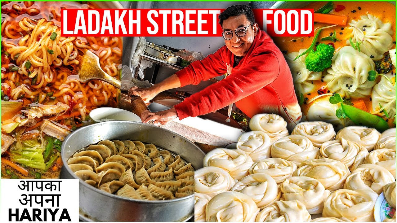 Tasting LADAKHI STREET FOOD *Mouthwatering Hai Bhaisaab 