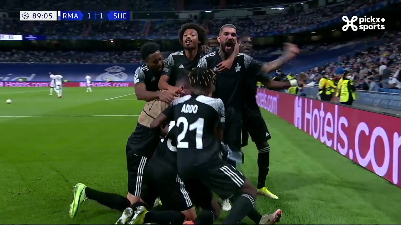 Champions League 28/09/2021 / Goal Thill against Real Madrid