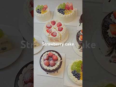 드디어 돌아온 딸기케이크🍓 #dessert #strawberrycake #딸기케이크 #shorts
