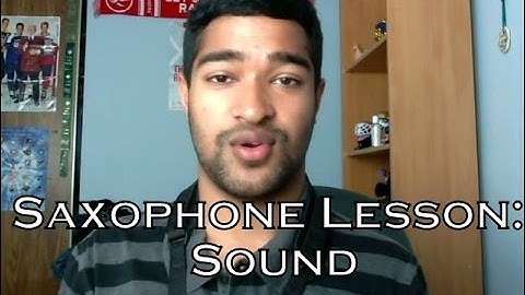 Saxophone Lesson: Beginner
