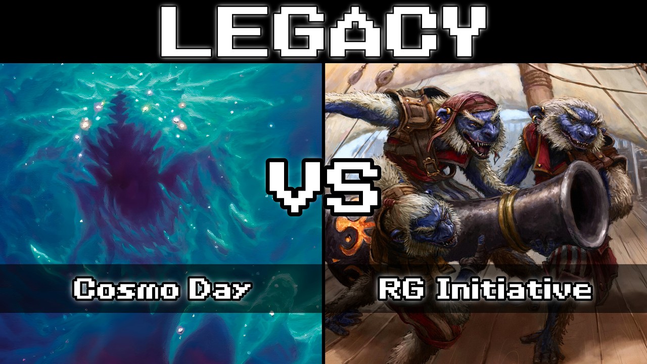 Cosmo Day VS RG Initiative. Legacy MtG