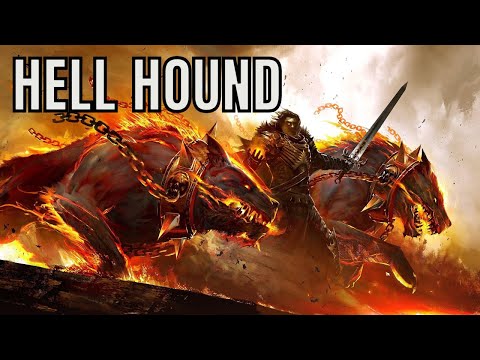 Hellhound Dungeons & Dragons Monster Lore #4k