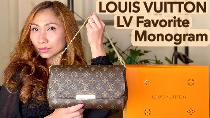 Bag Review: Louis Vuitton Damier Ebene Favorite PM - Coffee and Handbags