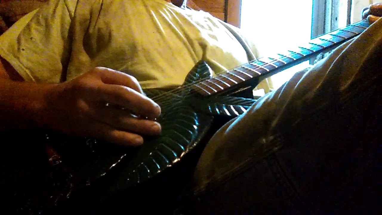 Marijuana leaf shaped weed guitar YouTube