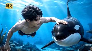 🐳Poor fisher gets Sea God power! Binds giant orca on day 1—now looting deep-sea treasures at will!💵