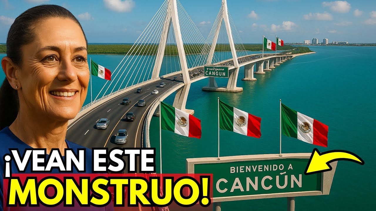 ¡POR FIN! 🇲🇽 MÉXICO inaugura el PUENTE más LARGO del MUNDO 🌉🔥