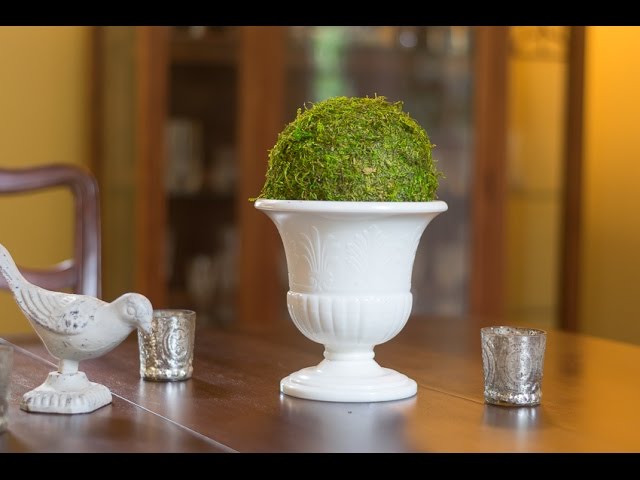 Make Decorative Moss Balls For Spring - Twelve On Main