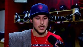 Brandon Montour, Panthers Postgame: Tampa Bay Lightning 3, Florida 2 (OT)