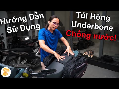 Video Hướng Dẫn Sử Dụng Túi Hông Chống Nước Underbone Chuẩn... - youtube
