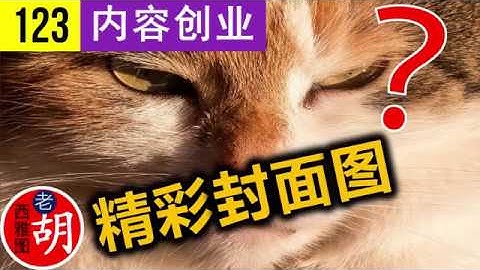 【胡说#123】YouTube内容创业(2018): 什么才是一张好的视频封面图？What is a great video thumbnail?