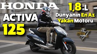 Dünyanin En Az Yakan Motoru Honda Activa 125