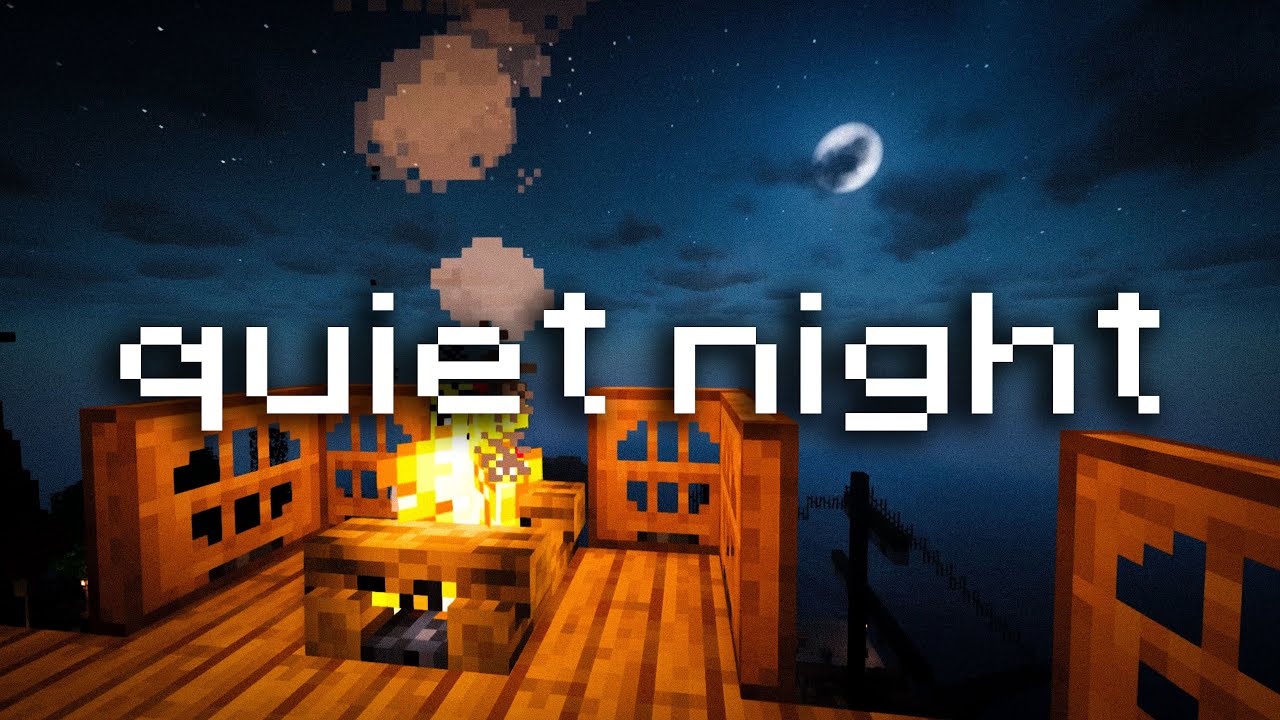 stay here a little longer... minecraft music & calm night ambience