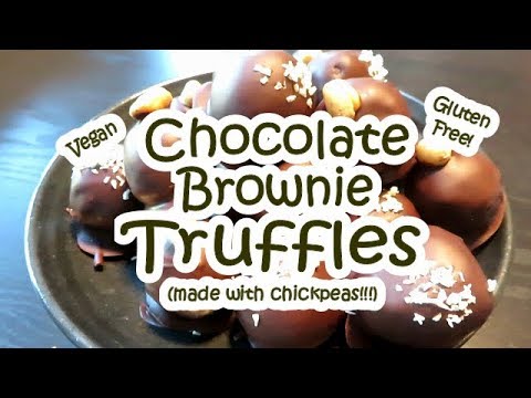 Chocolate Brownie Truffles - Vegan and Gluten Free!!