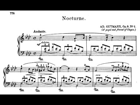 Adolph Gutmann: Nocturne,