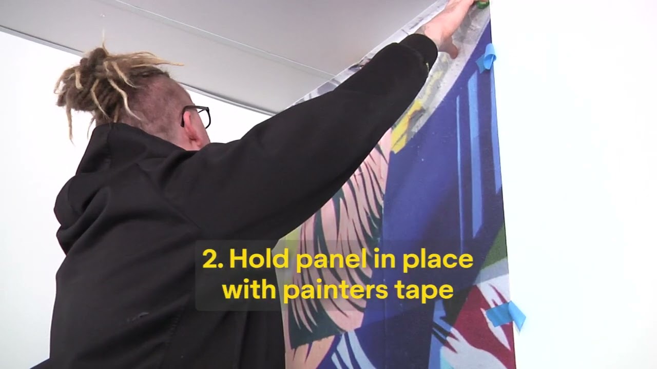 Wall essentials - Aligning the first panel