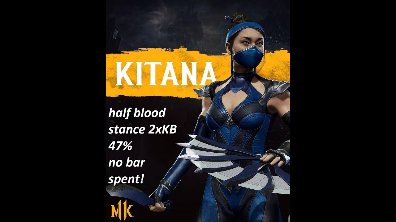 Mortal Kombat 11 kitana double krushing blow combo