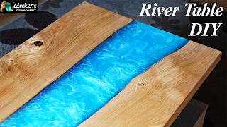 River Epoxy Table. Woodworking Projects / RESIN ART