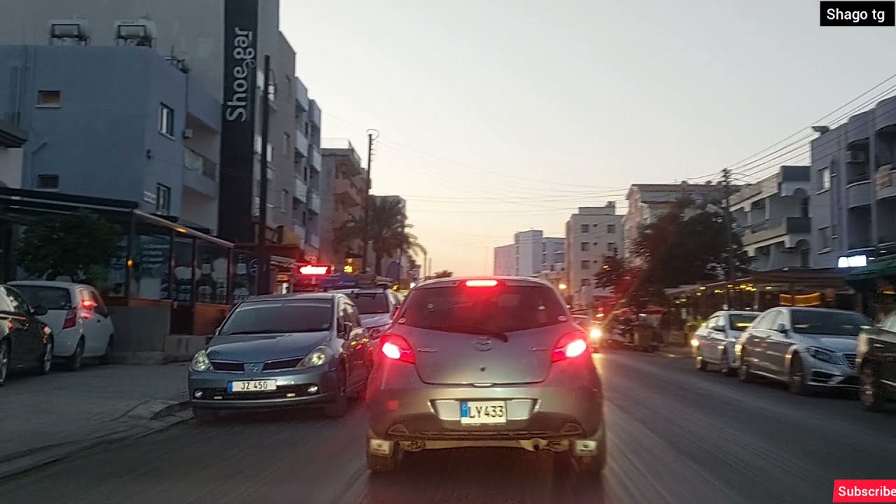 drive through salamis Road famagusta Cyprus 🇨🇾