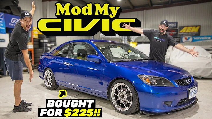 Quick and Easy HONDA CIVIC Build - PT2 (Pimp My Civic)