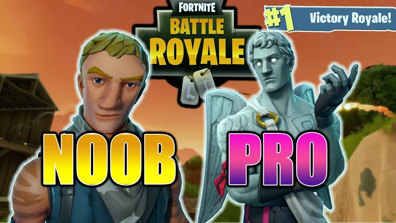 NOOBS Get Taught How To Play FORTNITE - YouTube
