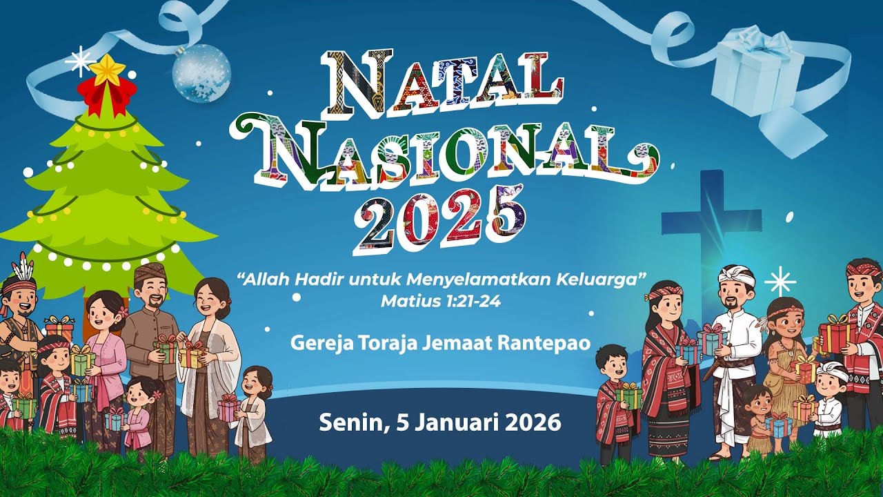 [LIVE] Perayaan Natal Nasional 2025 | 05/01/2026 pukul 