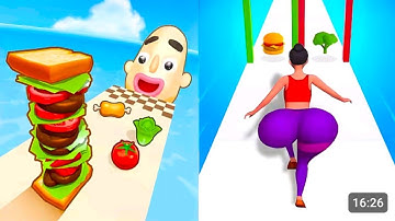 Juice Run Vs Sandwich Runner🍔🍷🍷 Walkthrough All New New Max Ios Video Games