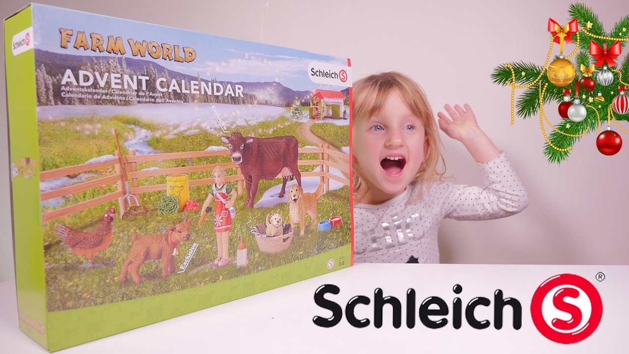 JOUET • Calendrier de l'Avent SCHLEICH Farm World set 97335 Studio