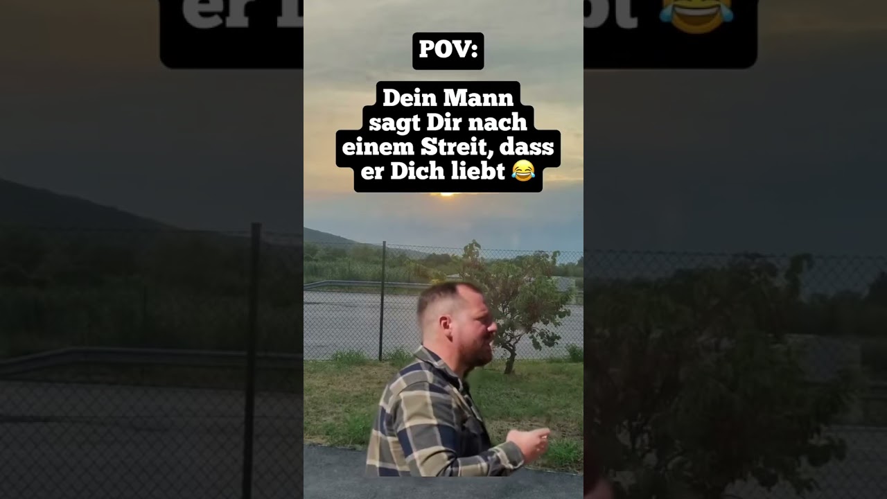 Dein Mann sagt dir nach einem Streit, dass er dich liebt