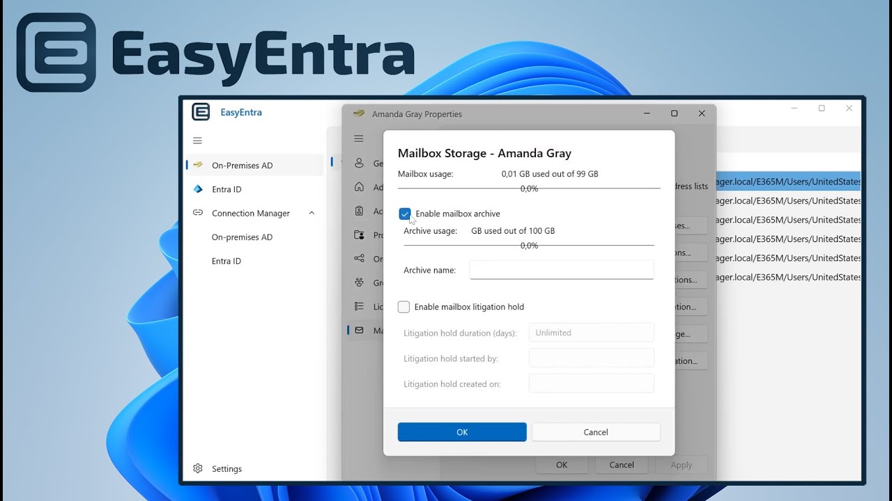How to Configure Mailbox Archiving - YouTube