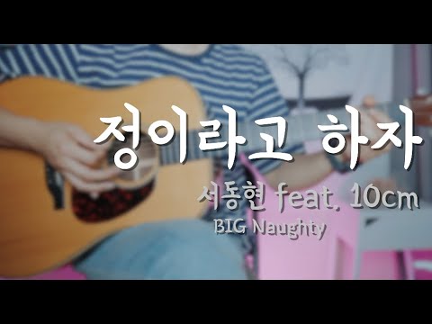 정이라고 하자 - 서동현 (feat.10cm)