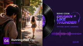 Running Past Her : Retro eurodance style 2026 | upbeat music-SONO CODE