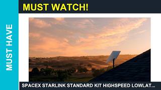 SpaceX STARLINK Standard Kit HighSpeed LowLatency Review 2026