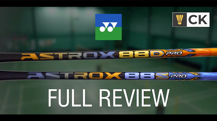 Yonex Astrox 88S Pro vs Astrox 88D Pro Badminton Racket Full Review + Stringing - DayDayNews