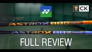 Yonex Astrox 88S Pro vs Astrox 88D Pro Badminton Racket Full Review   Stringing